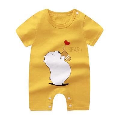 Baby Rompers Summer Newborn Baby Girl Clothes Boys Short Sleeve Jumpsuit Baby Clothes New Born Baby Items Bodysuit For N