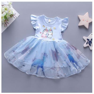 Baby Girls Unicorn Dress Child...