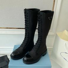 Black calf Leather Boots