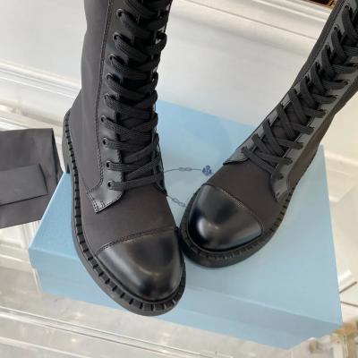 Black calf Leather Boots