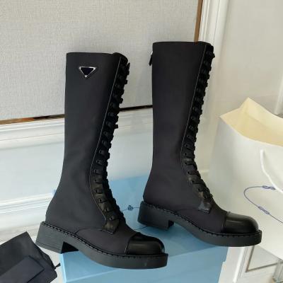 Black calf Leather Boots