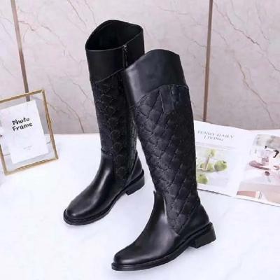 Women's Martin wooden cowboy snow black leather luxury high heels